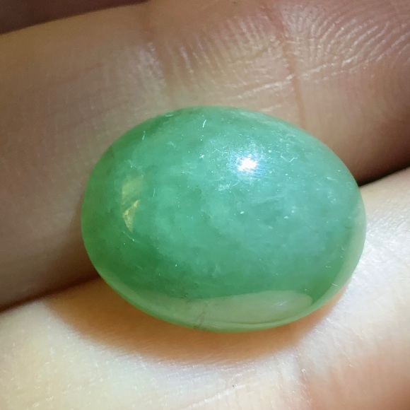 7.35 CT Natural Myanmar Jadeite Jade A Type loose gemstone. - Picture 12 of 14